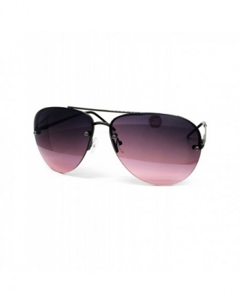 O2 Eyewear Teardrop Rimless Sunglasses