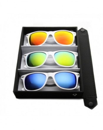 zeroUV Hipster Fashion Mirror Sunglasses