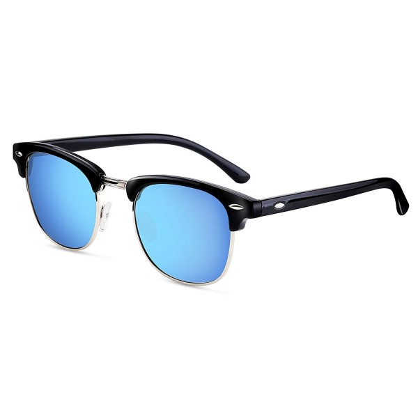 FEIDU Polarized Clubmaster Sunglasses FD3030