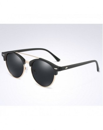 Semi-rimless sunglasses