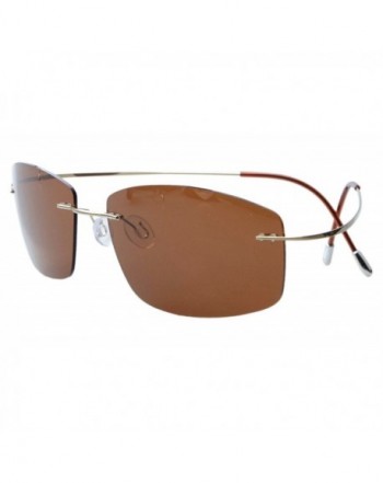 Eyekepper Rimless Titanium Polarized Sunglasses