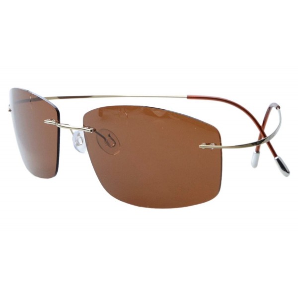 Eyekepper Rimless Titanium Polarized Sunglasses