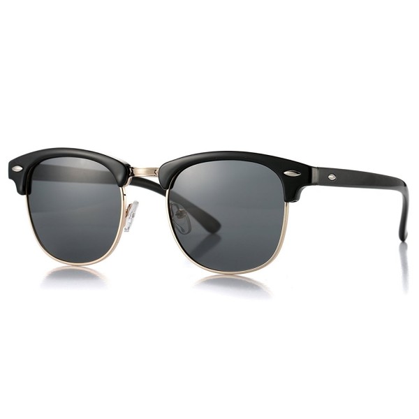 Polarized Rimless Clubmasters Sunglasses COASION