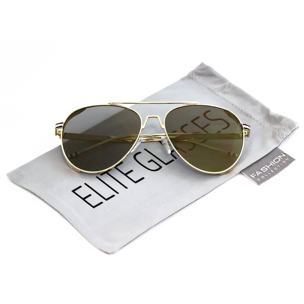 Aviator Hipster Multicoloured Mirrored Sunglasses