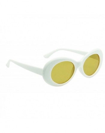 WebDeals Round Sunglasses Lenses Yellow
