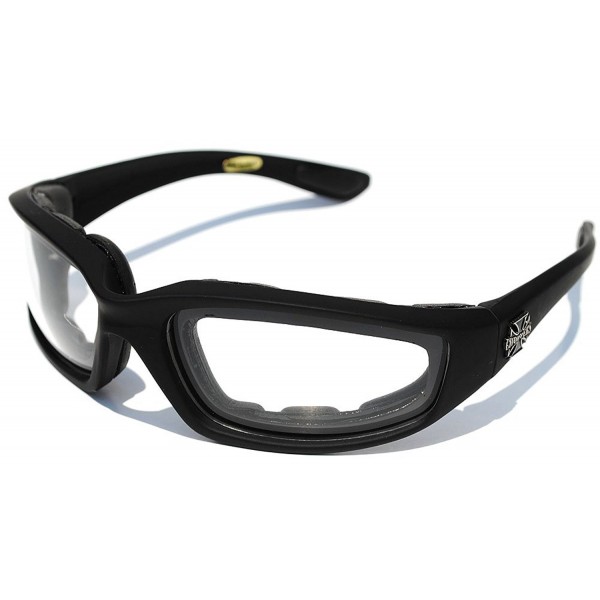 Choppers Padded Motorcycle Goggles Glasses
