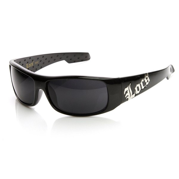 Locs Eyewear Hardcore Sunglasses Black Silver
