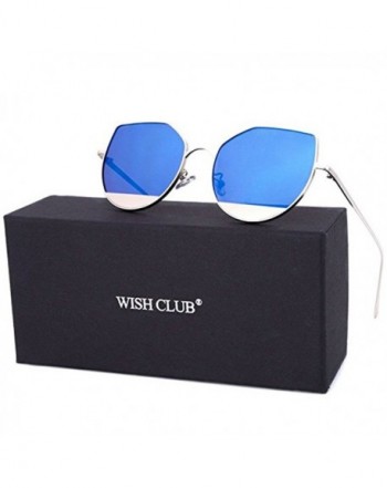 WISH CLUB Sunglasses Coating Mirrored