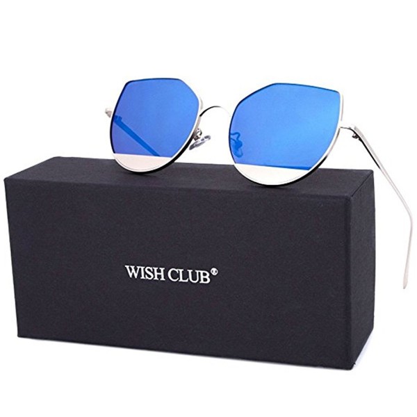 WISH CLUB Sunglasses Coating Mirrored