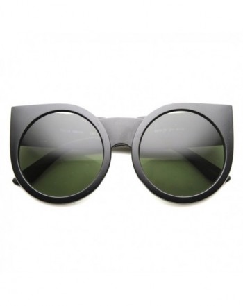 zeroUV Womens Oversized Sunglasses Matte Black