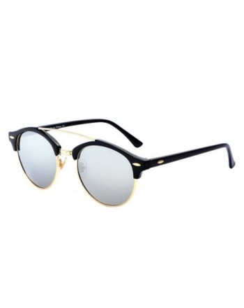 YANQIUYU Classic Polarized Clubmaster Sunglasses