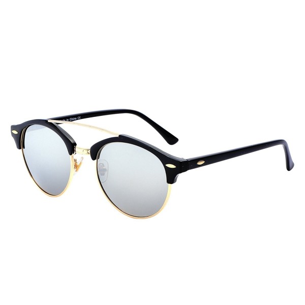 YANQIUYU Classic Polarized Clubmaster Sunglasses