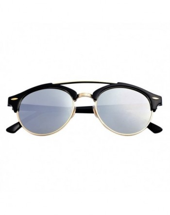 Semi-rimless sunglasses