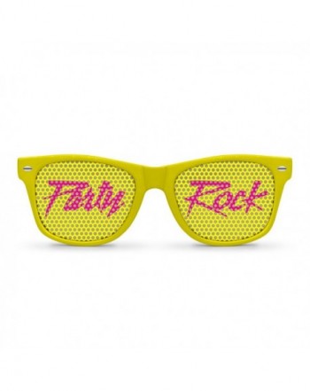 PARTY Yellow Retro Party Sunglasses