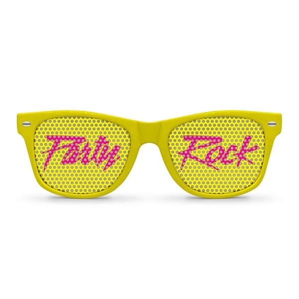 PARTY Yellow Retro Party Sunglasses
