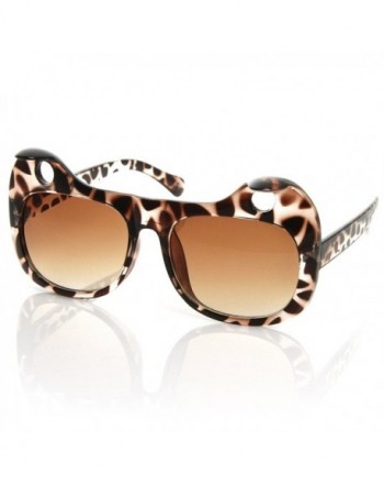 zeroUV Designer Inspired Sunglasses Tortoise