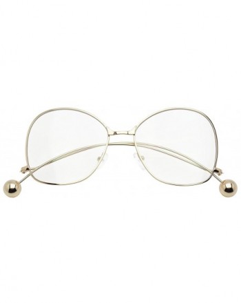 Silver Oversized Butterfly Accent Glasses