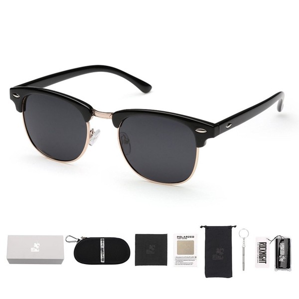 Rocknight Polarized Sunglasses RivetSemi Rimless Protection
