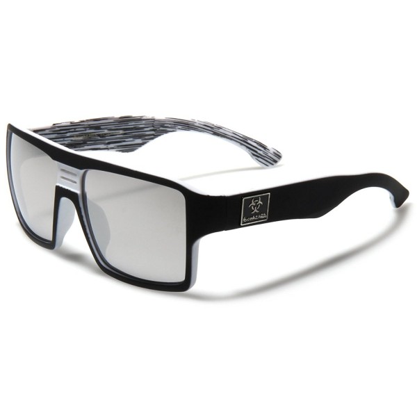 Square Retro Sport Shades Mirror