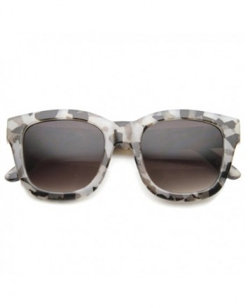 zeroUV Oversize Marble Sunglasses Lavender