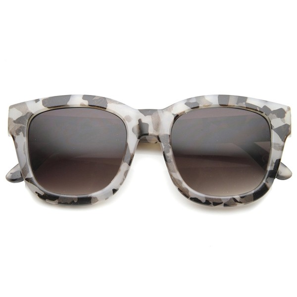 zeroUV Oversize Marble Sunglasses Lavender