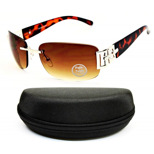 Style Vault Sunglasses Tortoise Brown Brown