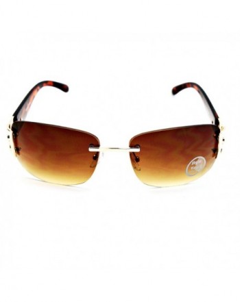 Rimless sunglasses