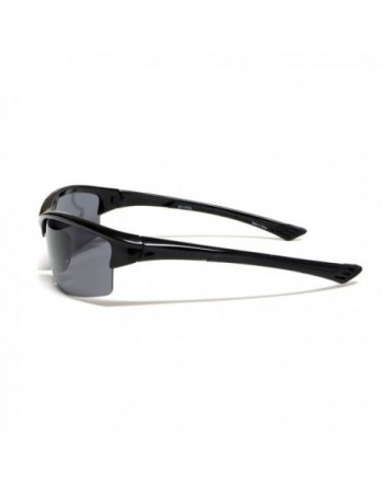 Semi-rimless sunglasses