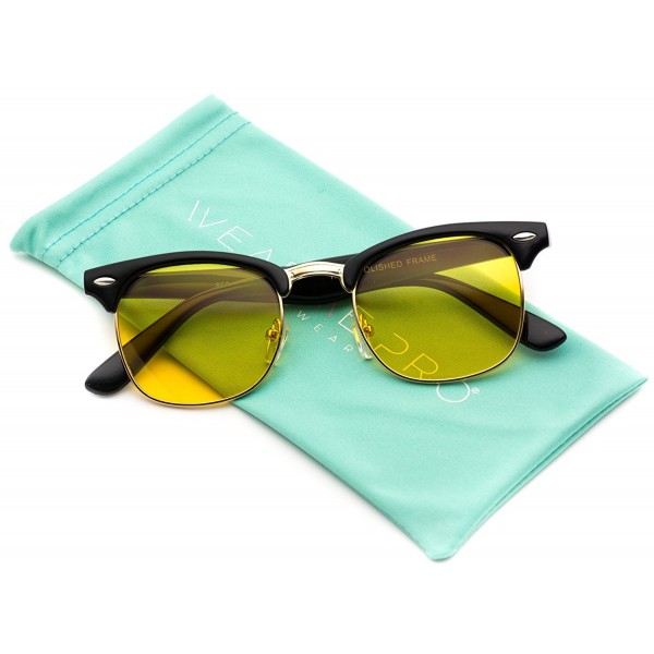 WearMe Vintage Colorful Semi Rimless Sunglasses