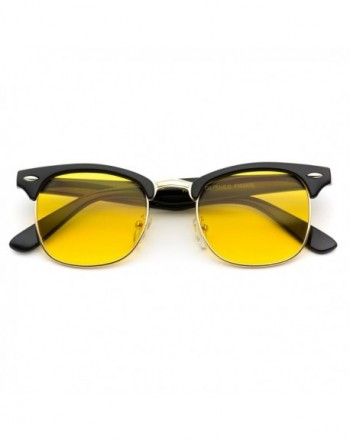 Semi-rimless sunglasses