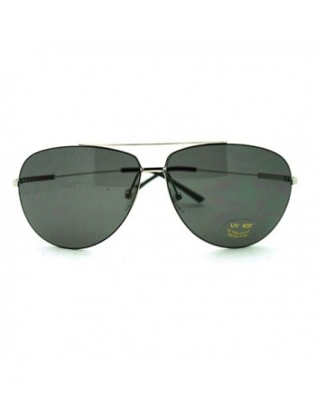 Rimless sunglasses