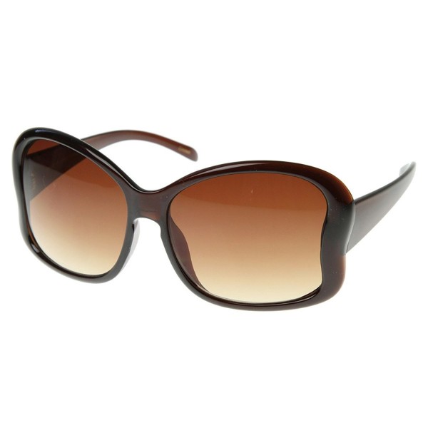 zeroUV Glamourous Oversized Butterfly Sunglasses