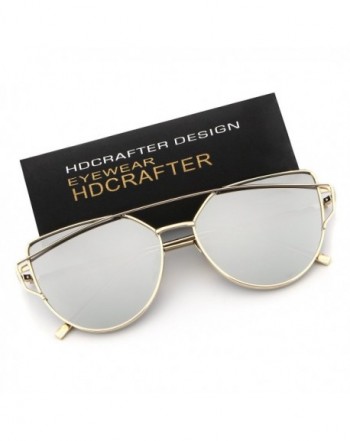 HDCRAFTER Mirrored Metal Sunglasses HD2001