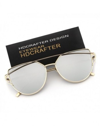 HDCRAFTER Mirrored Metal Sunglasses HD2001