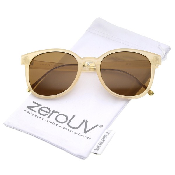 zeroUV Casual Temple Sunglasses Nude Gold