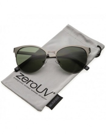 zeroUV Womens Finish Sunglasses Gunmetal