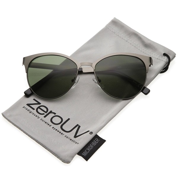 zeroUV Womens Finish Sunglasses Gunmetal