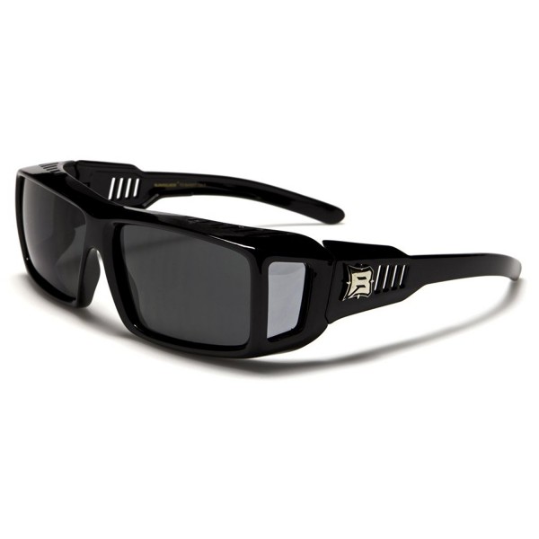 Polarized Rectangular Sunglasses Shields SMOKE