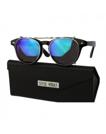 Style Vault Wayfarer Sunglasses silver emerald