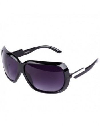 Retro Style Square Sunglasses Black