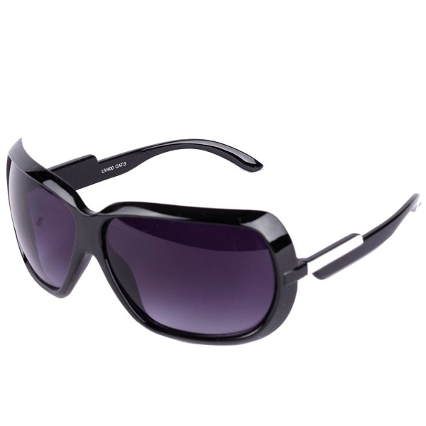 Retro Style Square Sunglasses Black