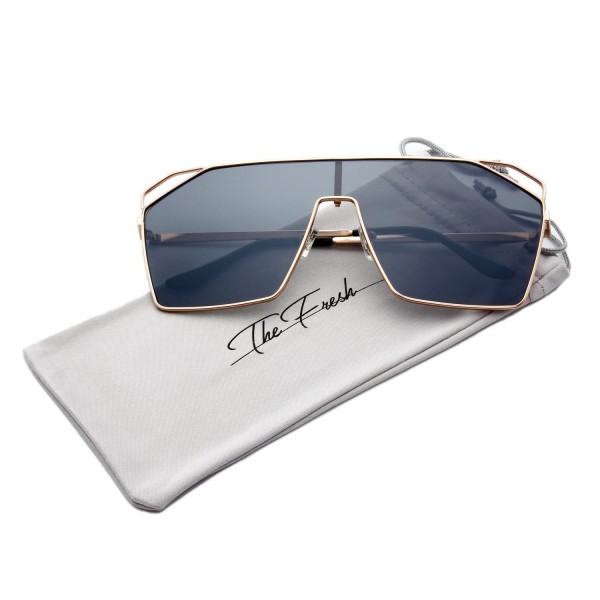 Fresh Mirror Single Wraparound Sunglasses