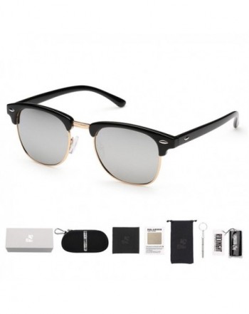 Rocknight Sunglasses Semi Rimless Protection Black Silver