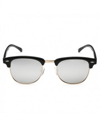 Semi-rimless sunglasses