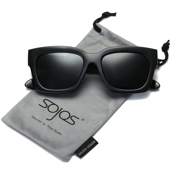 Polarized Sunglasses Oversized Plastic Mirrored