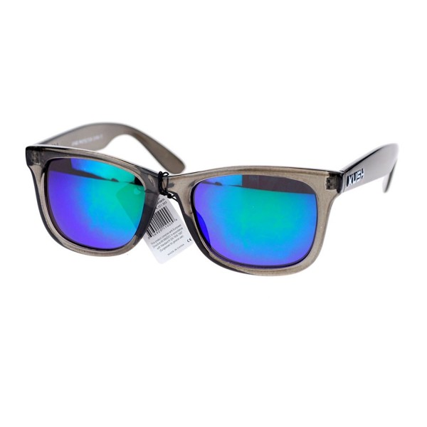 Marijuana mirrored Mirror Retangular Sunglasses