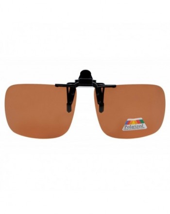 Eyekepper Square Polarized Clip Sunglasses