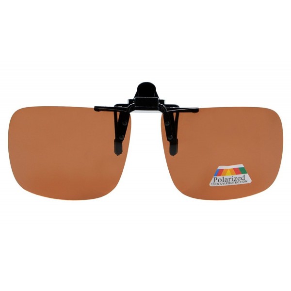 Eyekepper Square Polarized Clip Sunglasses