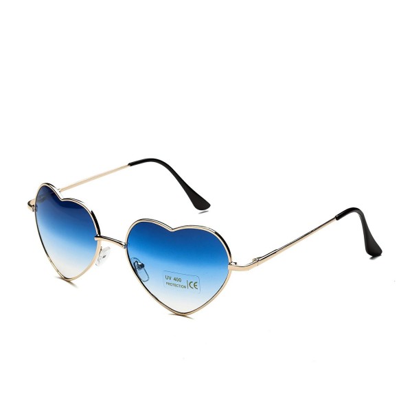 Dollger Heart Sunglasses Women Metal