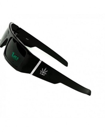 Locs Sunglasses Marijuana Leaf 9058mj blk